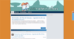 Desktop Screenshot of 1001roteirinhos.com.br